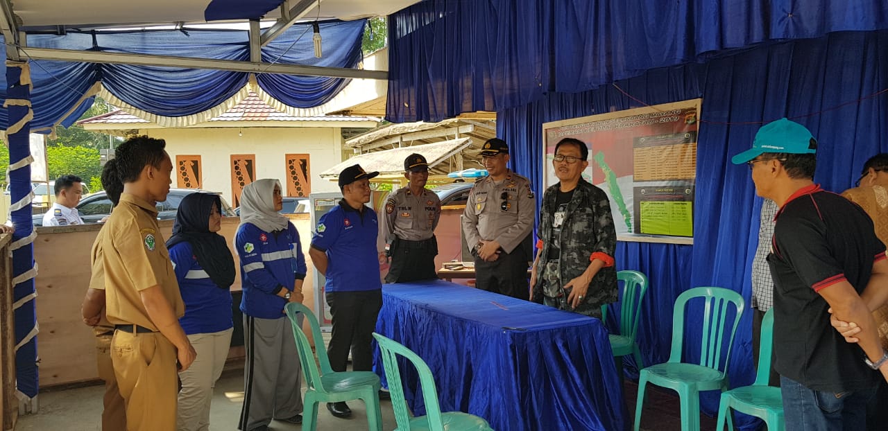 Bupati Pesisir Barat Monitoring POSKOTIS Terpadu Idul Fitri 1440H Bupati Pesisir Barat Monitoring POSKOTIS Terpadu Idul Fitri 1440H