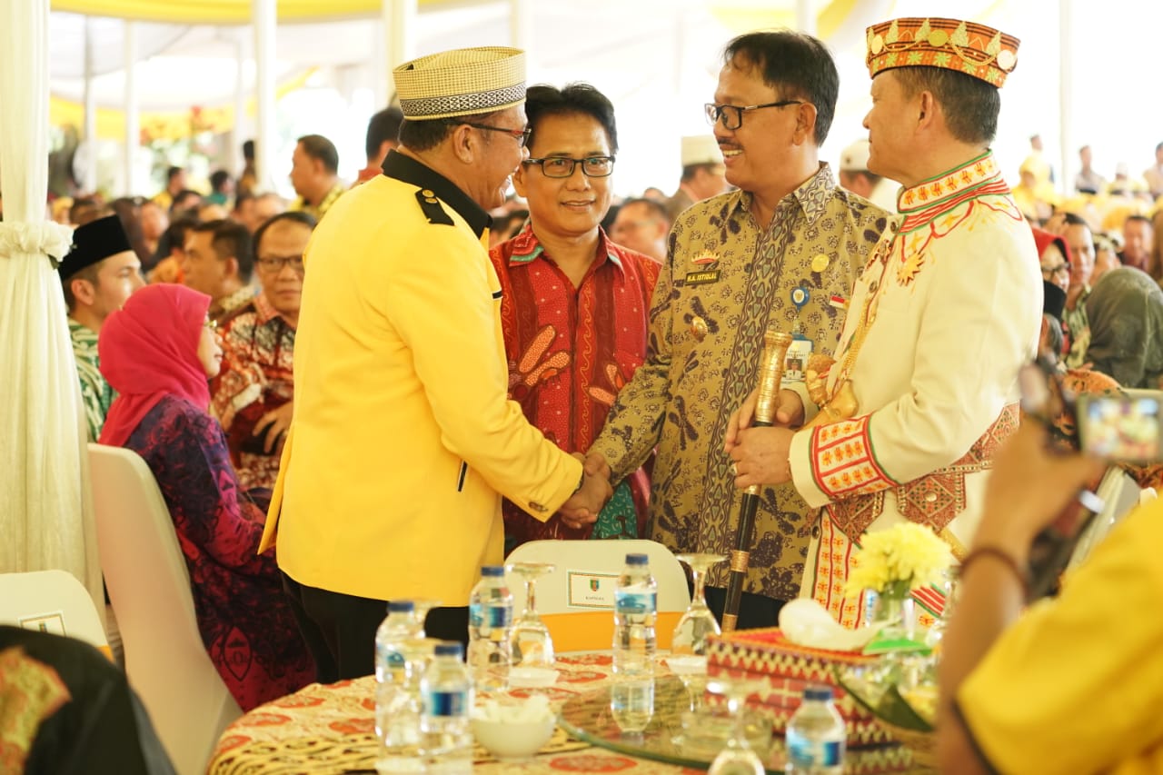 Penyambutan Kedatangan Gubernur dan Wakil Gubernur Lampung