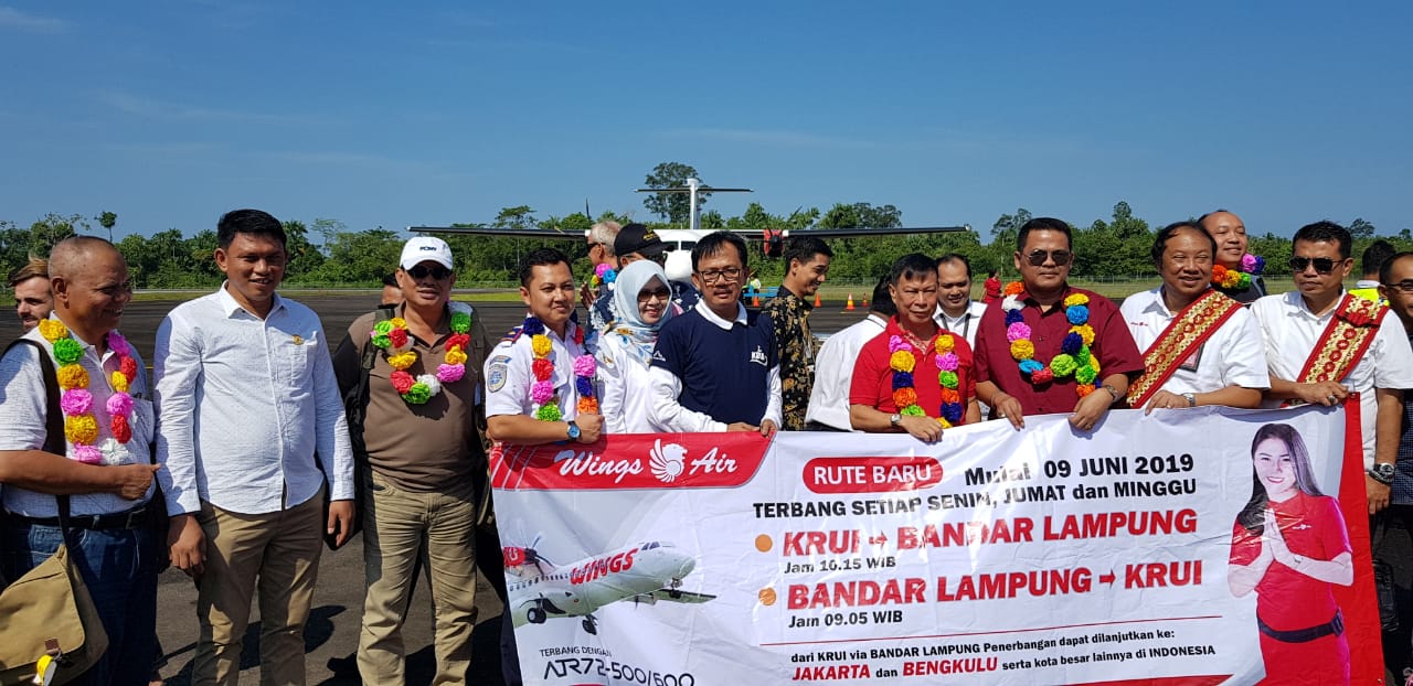 Wings Air Mulai Layani Rute Radin Inten II – M Taufik Kiemas Krui Wings Air Mulai Layani Rute Radin Inten II – M Taufik Kiemas Krui