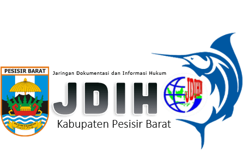 JDIH (Jaringan Dokumentasi dan Informasi Hukum) Kabupaten Pesisir Barat